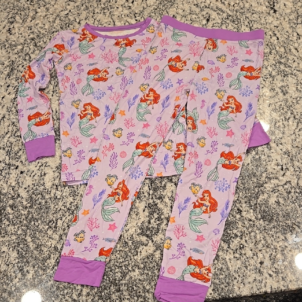 Little Sleepies Disney Ariel Kids Pajamas